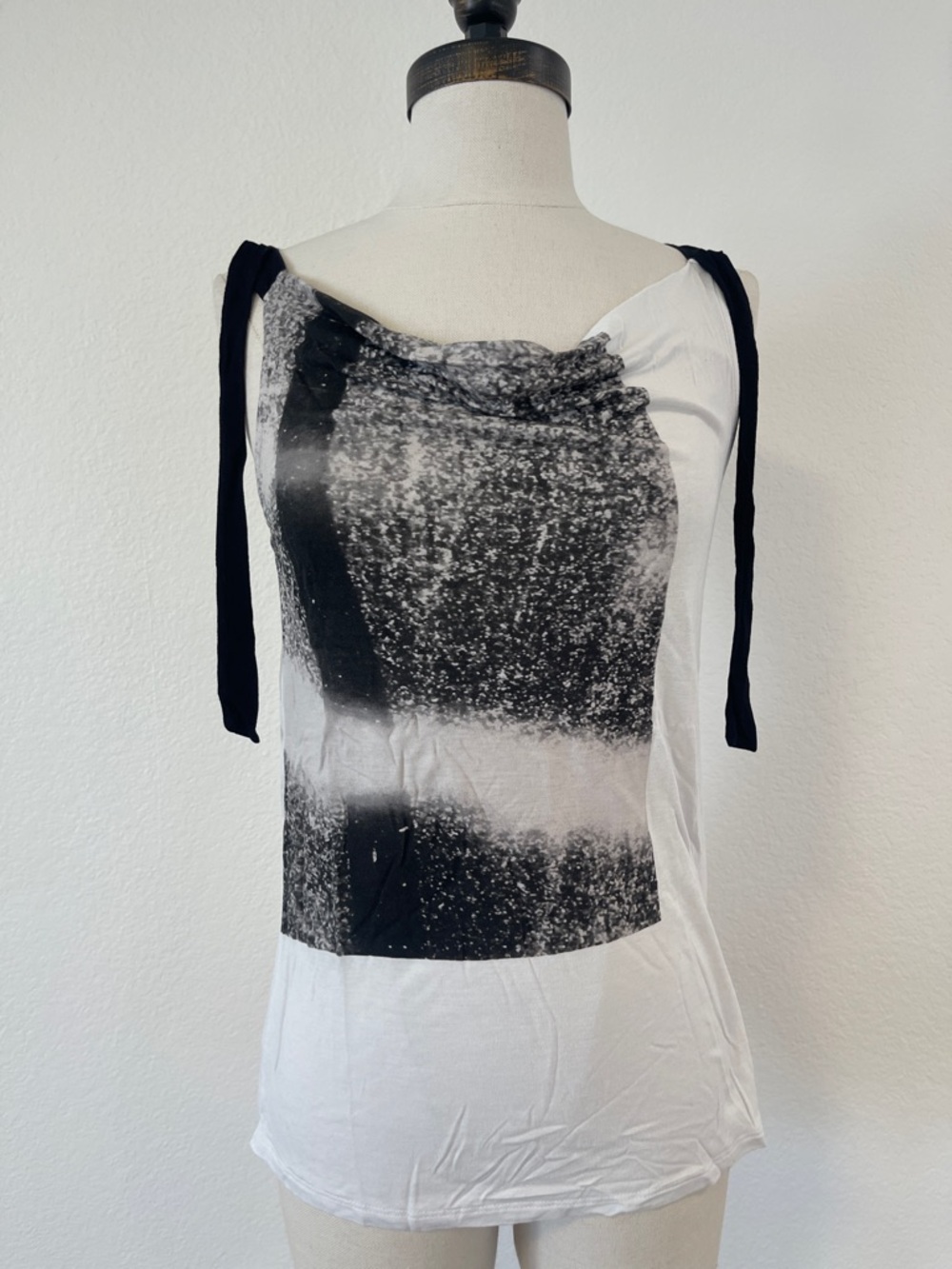 All Saints White Twilight Carli Tee Tank Size XS
